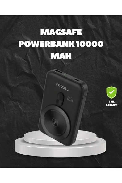 MagSafe Uyumlu Kablosuz Powerbank Taşınabilir Hızlı Şarj ürün görseli 1
