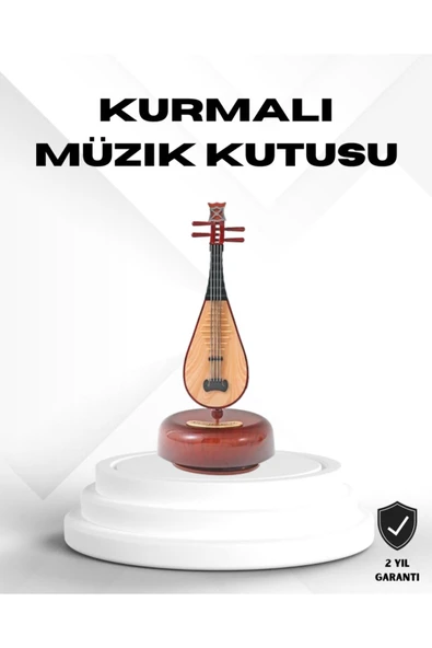 Figürlü Müzik Kutusu Zarif Melodili Dekoratif Model ürün görseli 1