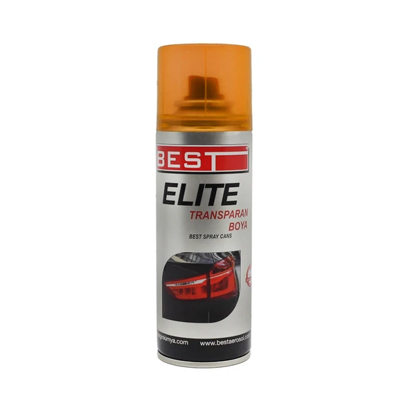 BEST ELİTE TRANSPARAN FAR BOYASI 200 ML TURUNCU ürün görseli 1