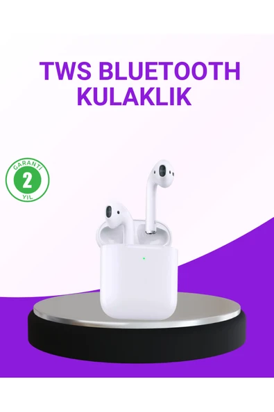 iPhone Tüm Modellerle Uyumlu Bluetooth Kulaklık Gürültü Önleyici Stereo ürün görseli 1