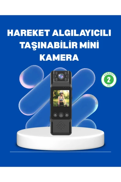 Mini Kamera 1080P Full HD Döner Lens Taşınabilir ürün görseli 1