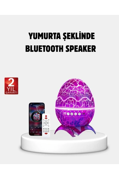 Yıldızlı Gökyüzü Dinozor Yumurta Projektör  Ayarlanabilir Parlaklık ve Hız ürün görseli 1