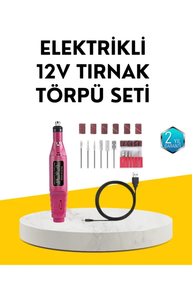 USB Şarjlı Çok Fonksiyonlu Tırnak Bakım Cihazı ürün görseli 1