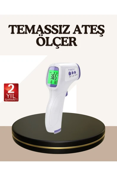 Kızılötesi Alından Temassız Ateş Ölçer Akıllı Sesli Uyarı ürün görseli 1