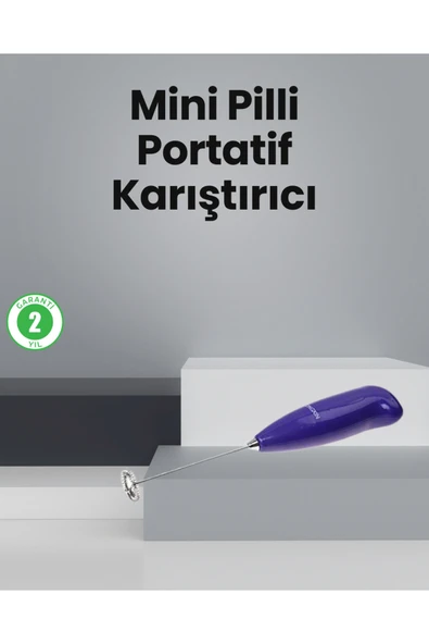 Mutfak İçin Mini El Mikseri – Kahve, Süt, Krema ve Sos Karıştırıcı ürün görseli 1