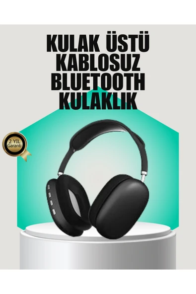 Stereo Ses Kaliteli Bluetooth Kulaklık | Katlanabilir ve Ergonomik Tasarım ürün görseli 1