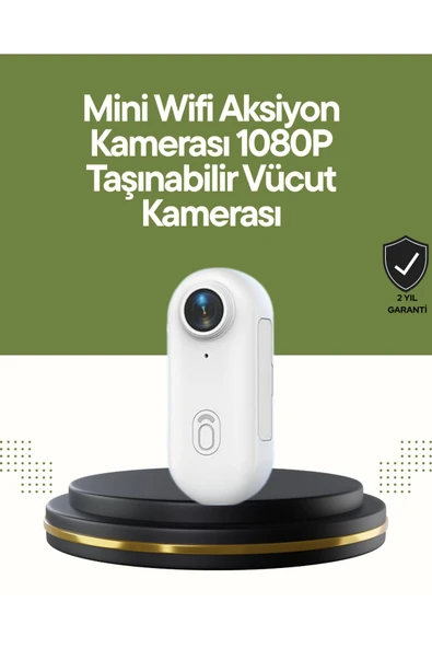 Şarj Edilebilir Uzun Ömürlü Mini Spor Kamera Full HD ürün görseli 1