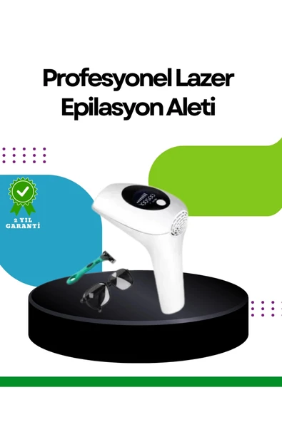 Hasuba IPL Lazer Epilasyon Cihazı HS-262 Kadın ve Erkek İçin ürün görseli 1