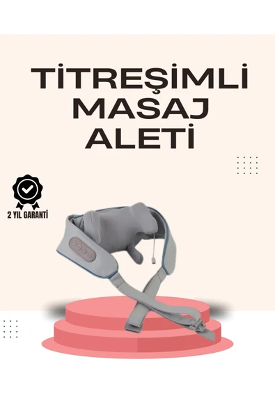 Kablosuz Boyun ve Omuz Masaj Aleti | Isıtmalı ve Yoğurmalı ürün görseli 1