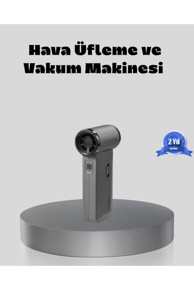 Şarjlı 130000 RPM Hava Üflemeli ve Vakumlu Araç Ev Temizlik Makinesi ürün görseli 1