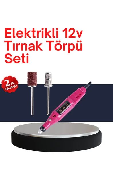 6 Uçlu Elektrikli Manikür Pedikür Seti ürün görseli 1