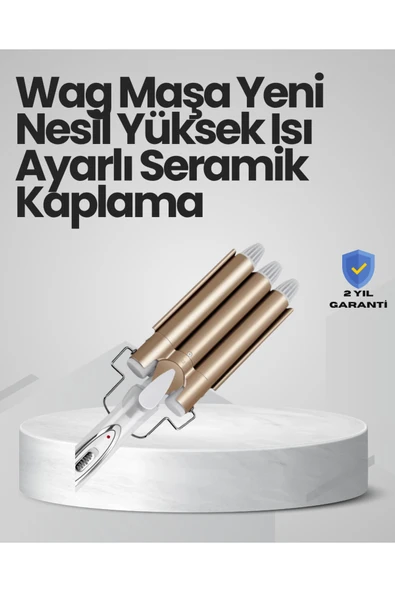 Bukle Saç Maşası – Kolay Kullanım, Sağlıklı Bukleler yüksek ısılı ürün görseli 1
