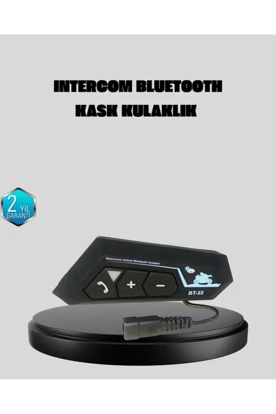 Motosiklet Kask Kulaklığı Bluetooth 5.0 Gürültü Önleme ve Hızlı Bağlantı ürün görseli 1