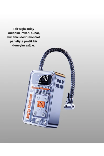 MC6619 Araç Lastik Pompası - Resim 4
