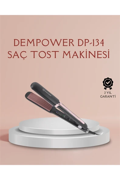 DP-134 Tost Saç Şekillendirici – Hızlı Isınan, Kalıcı ve Belirgin Dalgalar İçin İdeal ürün görseli 1