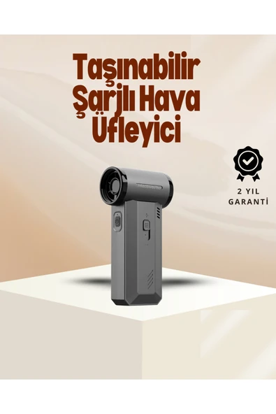 Yüksek Hızlı Kablosuz El Tipi Hava Üfleme Temizlik Cihazı ürün görseli 1