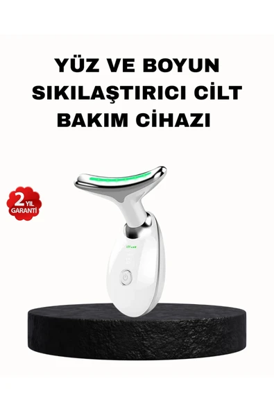 EMS Mikro Akım Yüz ve Boyun Sıkılaştırıcı Cihaz 7000 VPM Titreşim Isı Terapili ürün görseli 1