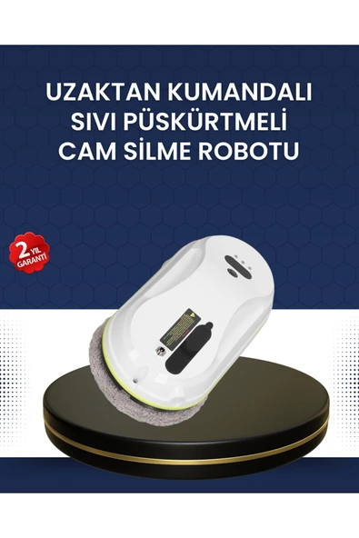 Çift Diskli Güvenli Otomatik Cam Silme Robotu ürün görseli 1