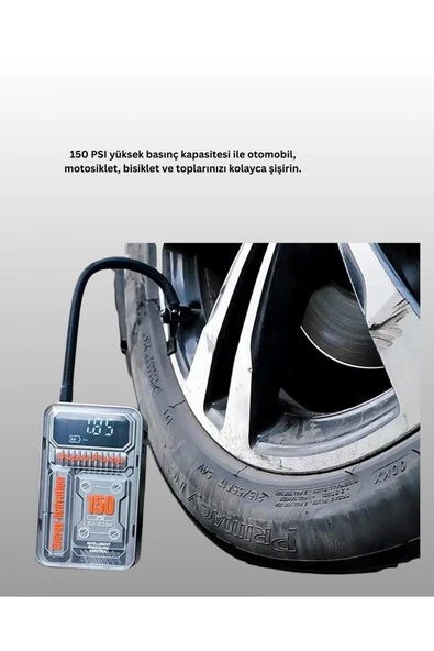 MC6619 Araç Lastik Pompası - Resim 3