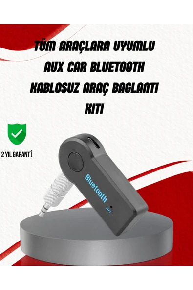 Eller Serbest Özellikli Bluetooth AUX Araç Kiti ürün görseli 1