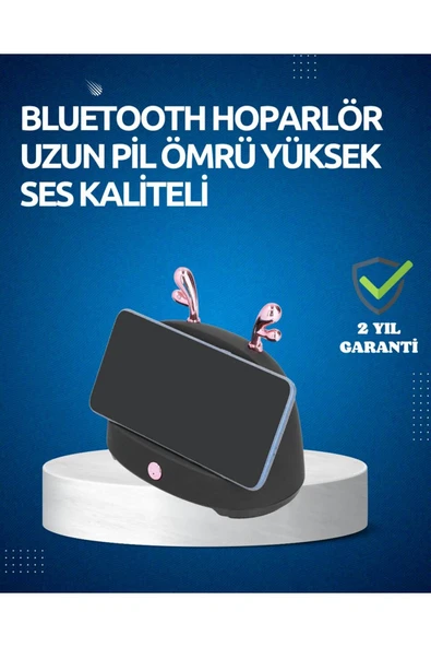 Akıllı Kablosuz Telefon Tutucu ve Stereo Hoparlör – Kolay Kullanım ve Yüksek Ses Kalitesi ürün görseli 1