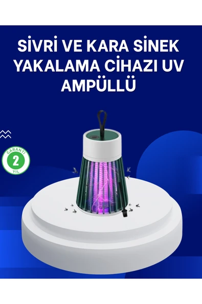 2’si 1 Arada LED Işıklı Elektrikli Böcek Öldürücü ürün görseli 1