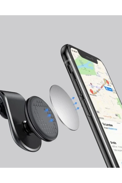 Mini Manyetikli Araç Telefon Tutucu - Resim 5
