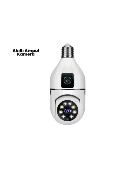 1080P WiFi Ampul Kamerası ürün görseli 1