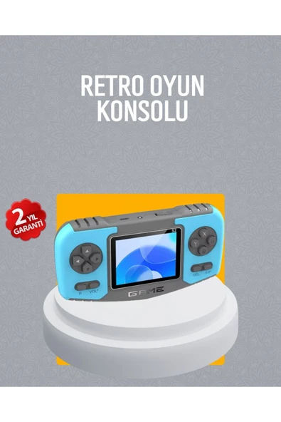 Mini Arcade Oyun Konsolu Hafif Taşınabilir Çocuk Hediyelik ürün görseli 1