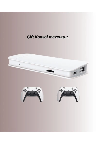 4K Destekli Bluetooth Retro Oyun Konsolu  M15 Modeli - Resim 3