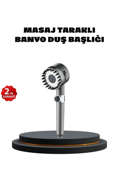 Masaj Uçlu Yüksek Basınçlı Duş Başlığı Spa Etkili ürün görseli 1