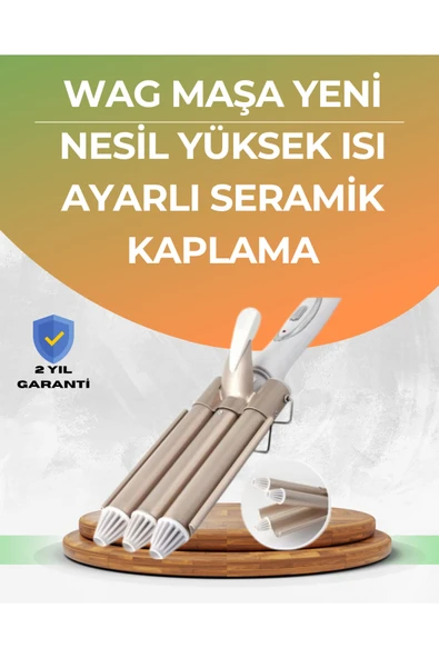 Profesyonel Kullanıma Uygun Bukle Maşası ürün görseli 1