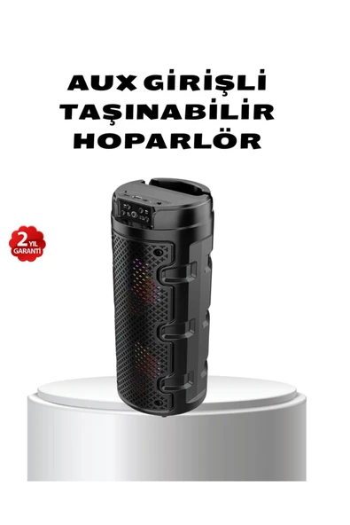 Bluetooth 5.0 Kablosuz Hoparlör Çift Sürücülü Yüksek Ses Kalitesi Kompakt Tasarım ürün görseli 1