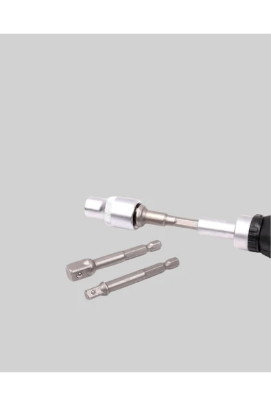 Ergonomik 16 Parça Bits Tornavida Uç ve Adaptör Seti - Resim 2