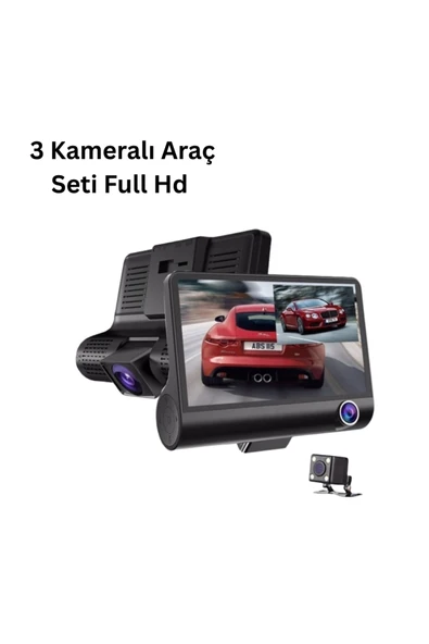 3 Kameralı Araç DVR ürün görseli 1
