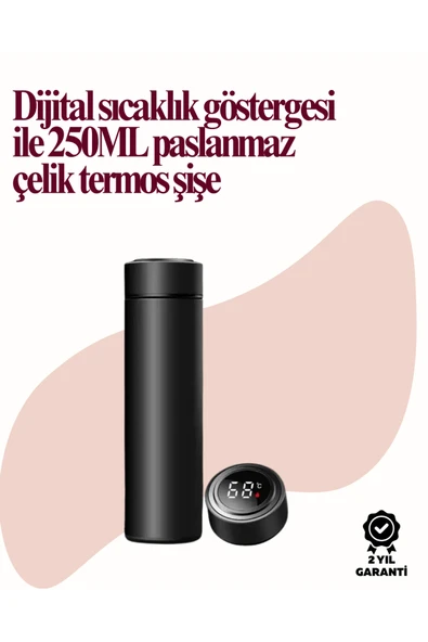 Uzun Süre Isı Koruma Sağlayan Dijital Göstergeli Termos ürün görseli 1