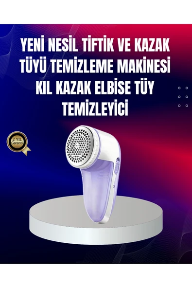 Tüy ve Tiftik Temizleyici – 3 Bıçaklı, 200ml Kapasiteli ürün görseli 1