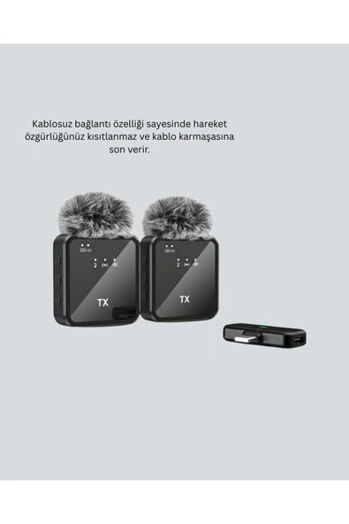 F15 YAKA MİKROFON - Resim 5