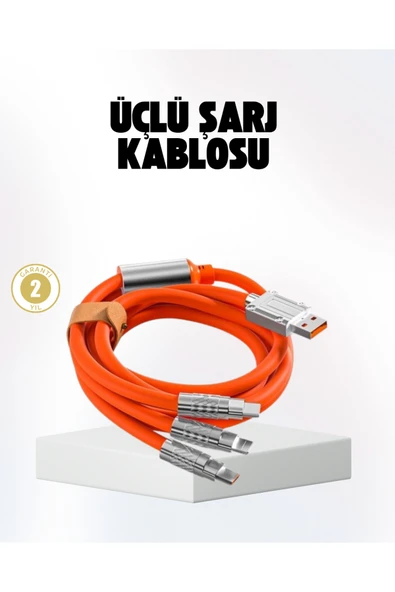 Hızlı Şarj Uyumlu Şarj Kablosu  Esnek Yapı, Güçlü Bağlantı, Yüksek ürün görseli 1