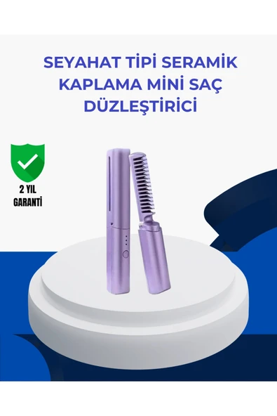 Taşınabilir Saç Düzleştirici Tarak – Ayarlanabilir Isı Kontrollü ürün görseli 1
