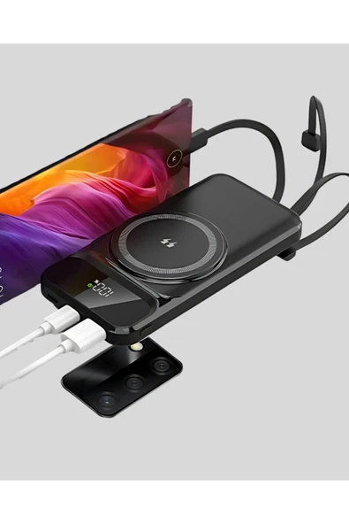 Kablosuz 10000 mAh Powerbank - Resim 5