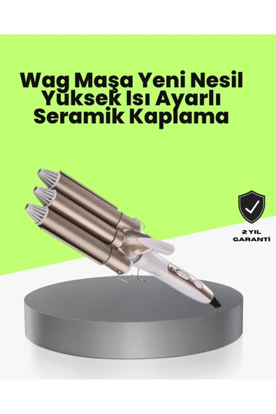 Her Saç Tipine Uygun, Hızlı Isınan Bukle Yapıcı – Evde Kuaför Kalitesinde Sonuç ürün görseli 1