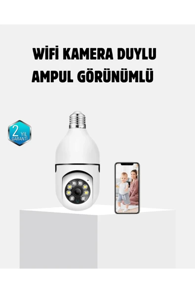 360 Derece Dönebilen Akıllı Duylu Kamera – PTZ, Uzaktan Kontrol, Hareket Algılama ürün görseli 1