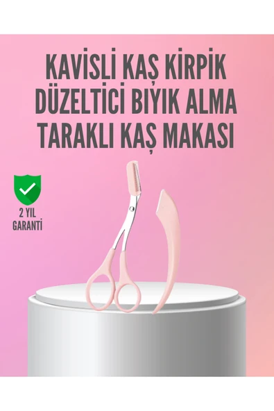 Kaş ve Kirpik Şekillendirme İçin Yüz Bakım Makası ürün görseli 1