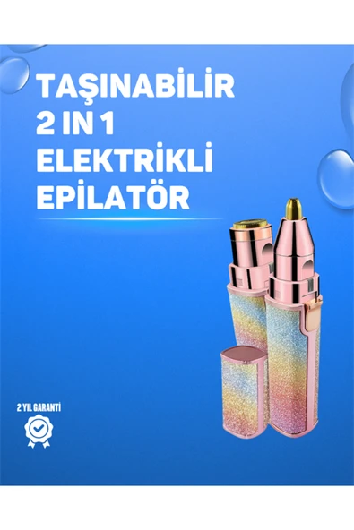 Kaş ve Yüz Epilation Aleti – Kolay Kullanımlı, Portatif Shaver USB Şarjlı ürün görseli 1