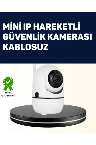 Yüksek Çözünürlüklü Hareket Takipli Güvlik Kamerası , Gece Görüşlü ürün görseli 1