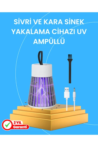 Çocuk ve Evcil Hayvan Dostu Sivrisinek Yakalama Lambası ürün görseli 1