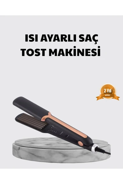 Tost Model Saç Şekillendirici Hızlı Isınan Isı Ayarlı ürün görseli 1