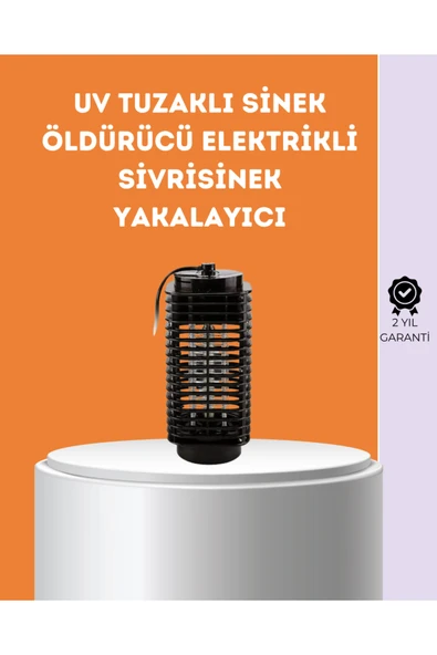 Kimyasal İçermeyen UV Işıklı Böcek ve Sivrisinek Kapanı – Güvenli Kullanım ürün görseli 1
