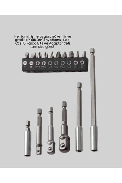16LI MATKAP UCU SETİ - Resim 5